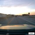 Freeway crash with airbag deployment and head injury