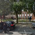 person reported sick at police headquarters rear entrance