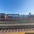 Unconscious male bleeding at train station