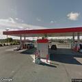 Loose dog found at Nazareth gas station