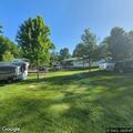 Person's arm trapped between recliner and wall at campground
