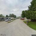 Suspicious truck without plates behind trailer