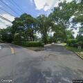 Brick column blocking Shore Drive roadway