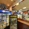 Gas-fed fire in bagel shop under control