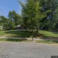 Dog reported in wooded area behind home
