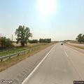 Semi truck fire on Highway 401 eastbound overpass