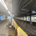 Person reported on subway southbound express track