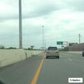 Driver flees after car hits guardrail on I-77