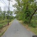 Tree blocking lane on Route 625 in Oxford