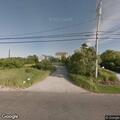 Flooded roadway on Dune Road in Quogue Village