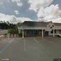 Automatic fire alarm with smoke at restaurant entrance