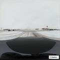 Semi and car collide near truck stop