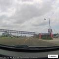 Suspicious people enter SUV and white car on I-80