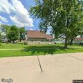 Stray dog reported in yard on Ramsey Street