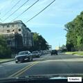 Two-car crash on Main Street in Fort Lee