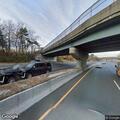 Small open fire along Route 21 exit ramp