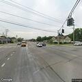 Traffic blockage involving two cars on Hawkins
