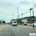 Traffic stop on white SUV at Waterside and Main