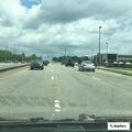 Driver nearly runs another vehicle off the road