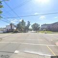 Disabled car on Chestnut Street in Garfield