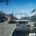Disabled vehicle at Broadway and Main