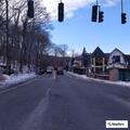 Multiple vehicles illegally parked on East Main Street