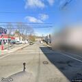Traffic cones blocking roadway on Lincoln Avenue