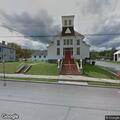 Gas line hit outside church on Main Street