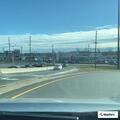 Disabled car in Dunkin drive-through