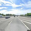 Car fully on fire on Route 80 westbound