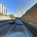 Stopped SUV blocking left lane on I-95