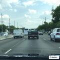 Disabled tractor trailer on Route 17 shoulder