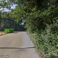 Large tree branch blocking road in Riverhead