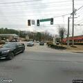 Injured man transported from crash to gas station