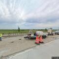 Hit-and-run involving black pickup on I-57