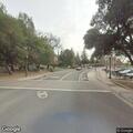 Traffic stop on red van near Capistrano Avenue