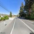 Pedestrian walking in traffic lanes on CA-38