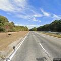 Car fire on Southern State Parkway in Islip