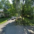 Utility pole hit by lightning, no fire hazard