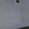 Storm door damaged at home in Kewanna