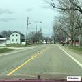 Power line down and sparking at Deerfield church
