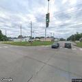 Railroad tie hazard on Route 58 near Sullivan