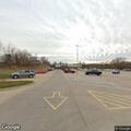 Officers check man with bag after leaving Hy-Vee