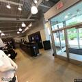 Burglar alarm at outlet clothing store