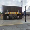Loose dogs running near movie theater