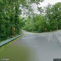 Tree branch blocking traffic at Schiller Road