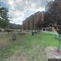 Gate arm damages vehicle at college booth