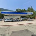 Traffic stop at Chevron in Dunsmuir