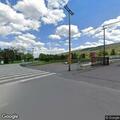 Traffic stop on white Mercedes-Benz near Little League