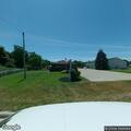 Downed power poles and live wires block roadway